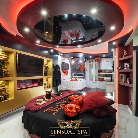 Sensual Spa- Love Room Jacuzzi Hammam Terrasse Nancy Esterno foto
