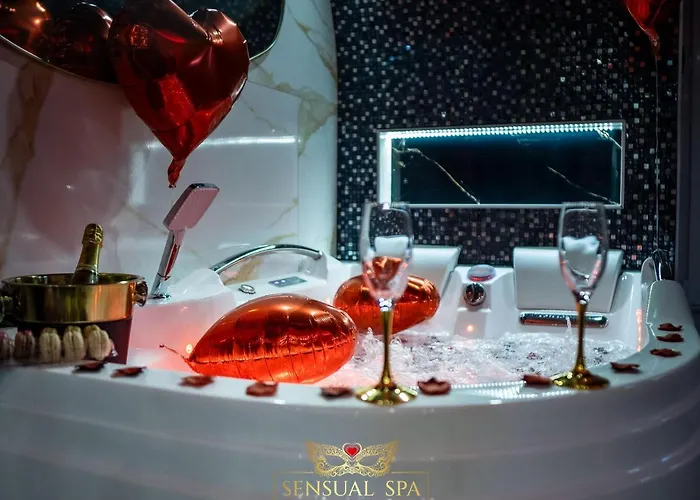 Sensual Spa- Love Room Jacuzzi Hammam Terrasse