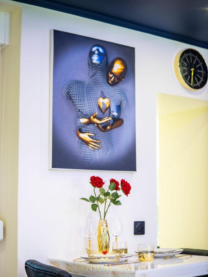 Apartment Sensual Spa- Jacuzzi Hammam Terrasse Nancy